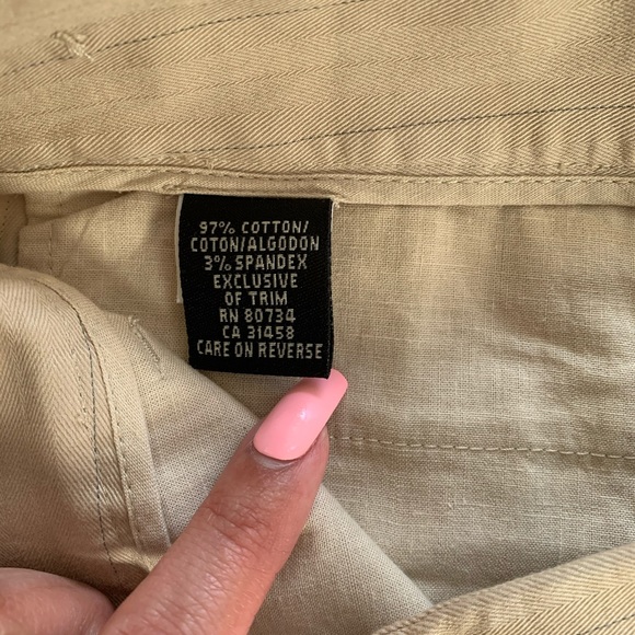 BCBG Maxazria crop cargo style pants - Picture 8 of 8